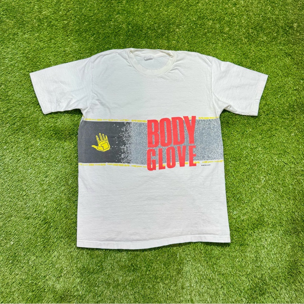 Vintage 1988 Body Glove AOP T-Shirt Men’s Size Large Single Stitch